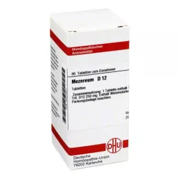 MEZEREUM D 12 Tablet, 80 Kapsül
