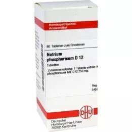 NATRIUM PHOSPHORICUM D 12 Tablet, 80 Kapsül