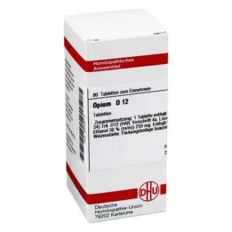 OPIUM D 12 Tablet, 80 Kapsül