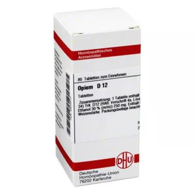 OPIUM D 12 Tablet, 80 Kapsül