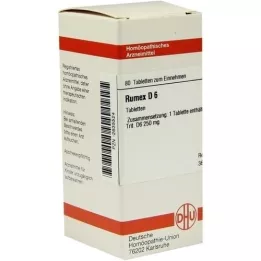 RUMEX D 6 Tablet, 80 Kapsül