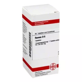 RUMEX D 6 Tablet, 80 Kapsül