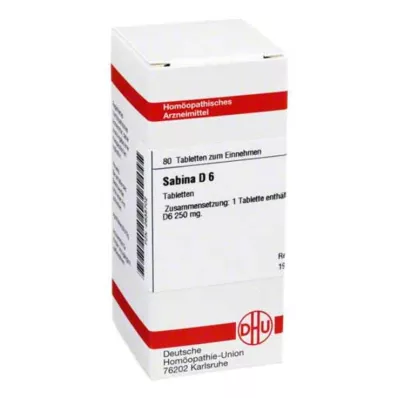 SABINA D 6 Tablet, 80 Kapsül