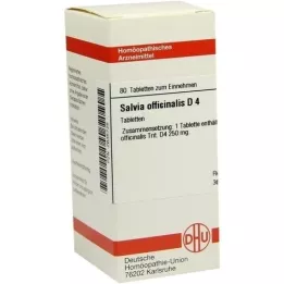 SALVIA OFFICINALIS D 4 Tablet, 80 Kapsül