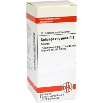 SOLIDAGO VIRGAUREA D 4 Tablet, 80 Kapsül