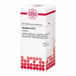 SPIGELIA D 12 Tablet, 80 Kapsül