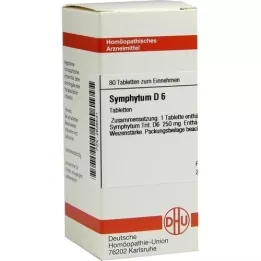 SYMPHYTUM D 6 Tablet, 80 Kapsül