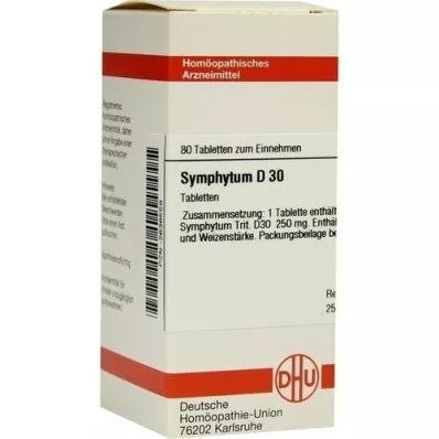 SYMPHYTUM D 30 Tablet, 80 Kapsül