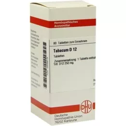 TABACUM D 12 Tablet, 80 Kapsül