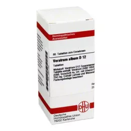 VERATRUM ALBUM D 12 Tablet, 80 Kapsül