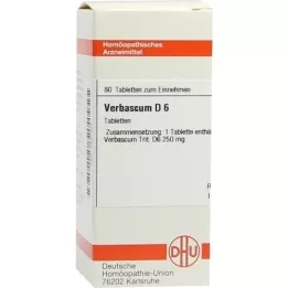 VERBASCUM D 6 Tablet, 80 Kapsül