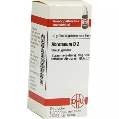 ABROTANUM D 2 globül, 10 g