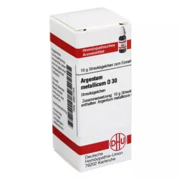 ARGENTUM METALLICUM D 30 globül, 10 g