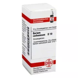 BARIUM CARBONICUM D 10 globül, 10 g