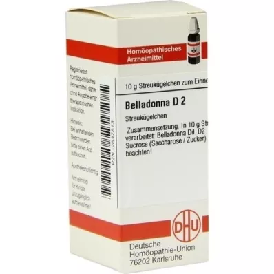 BELLADONNA D 2 globül, 10 g