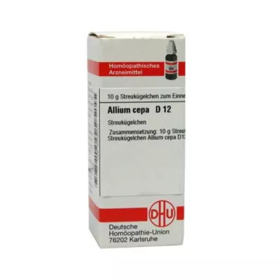 ALLIUM CEPA D 12 globül, 10 g