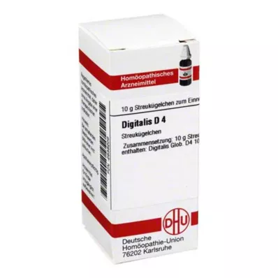 DIGITALIS D 4 globül, 10 g DIGITALIS D 4 globül, 10 g