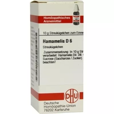 HAMAMELIS D 6 globül, 10 g