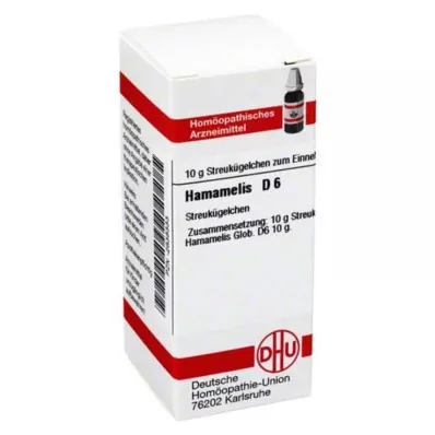 HAMAMELIS D 6 globül, 10 g