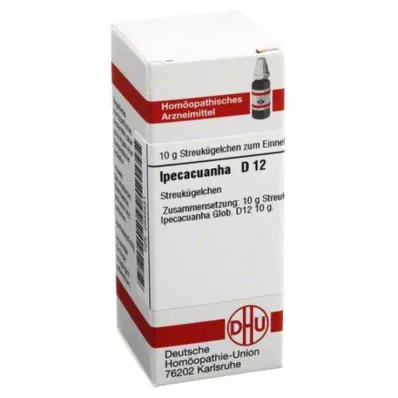 IPECACUANHA D 12 globül, 10 g IPECACUANHA D 12 globül, 10 g