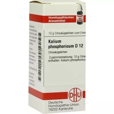 KALIUM PHOSPHORICUM D 12 globül, 10 g