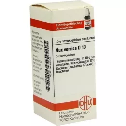 NUX VOMICA D 10 globül, 10 g