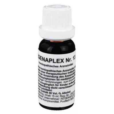 REGENAPLEX No.13 damla, 15 ml REGENAPLEX No.13 damla, 15 ml