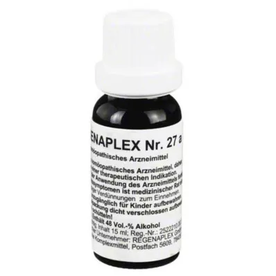 REGENAPLEX No.27 a damla, 15 ml REGENAPLEX No.27 a damla, 15 ml