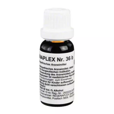 REGENAPLEX No.36 b damla, 15 ml REGENAPLEX No.36 b damla, 15 ml