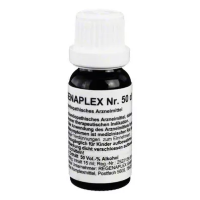 REGENAPLEX No.50 d damla, 15 ml REGENAPLEX No.50 d damla, 15 ml