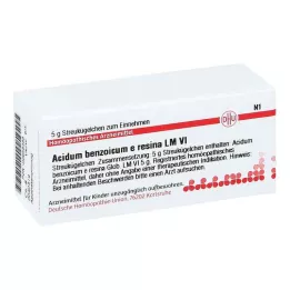 ACIDUM BENZOICUM e resina LM VI Kürecikler, 5 g