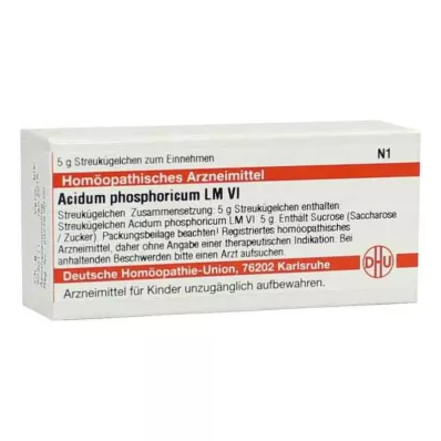 ACIDUM PHOSPHORICUM LM VI Globül, 5 g ACIDUM PHOSPHORICUM LM VI Globül, 5 g
