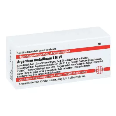 ARGENTUM METALLICUM LM VI Globül, 5 g ARGENTUM METALLICUM LM VI Globül, 5 g