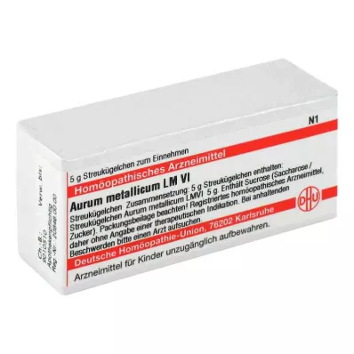 AURUM METALLICUM LM VI Globül, 5 g AURUM METALLICUM LM VI Globül, 5 g