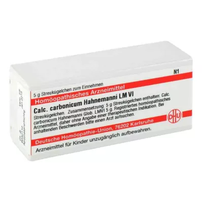 CALCIUM CARBONICUM Hahnemanni LM VI Globül, 5 g