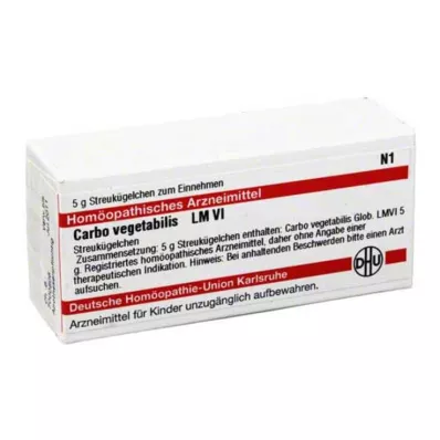 CARBO VEGETABILIS LM VI Globül, 5 g CARBO VEGETABILIS LM VI Globül, 5 g