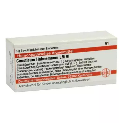CAUSTICUM HAHNEMANNI LM VI Globül, 5 g CAUSTICUM HAHNEMANNI LM VI Globül, 5 g