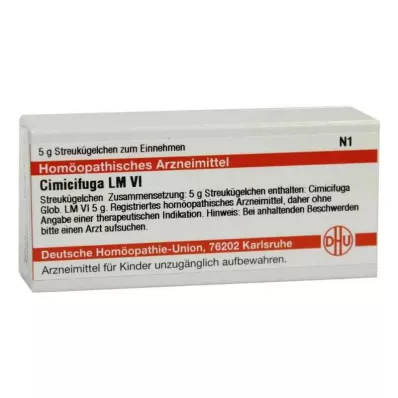 CIMICIFUGA LM VI Globül, 5 g CIMICIFUGA LM VI Globül, 5 g