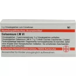 GELSEMIUM LM VI Globül, 5 g