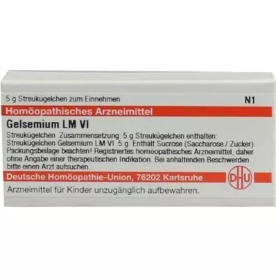 GELSEMIUM LM VI Globül, 5 g