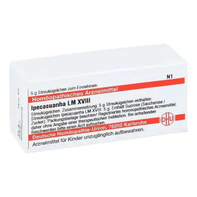 IPECACUANHA LM XVIII Globül, 5 g IPECACUANHA LM XVIII Globül, 5 g
