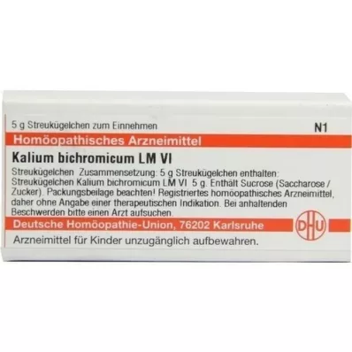 KALIUM BICHROMICUM LM VI Globül, 5 g