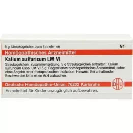 KALIUM SULFURICUM LM VI Globül, 5 g