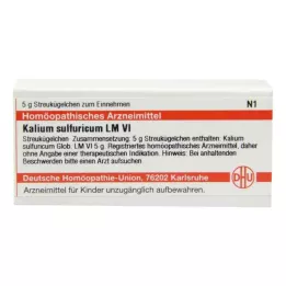 KALIUM SULFURICUM LM VI Globül, 5 g