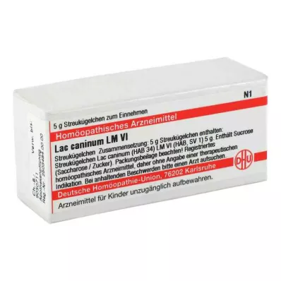 LAC CANINUM LM VI Globül, 5 g LAC CANINUM LM VI Globül, 5 g