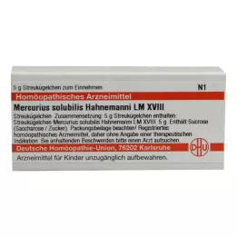 MERCURIUS SOLUBILIS Hahnemanni LM XVIII Globül, 5 g