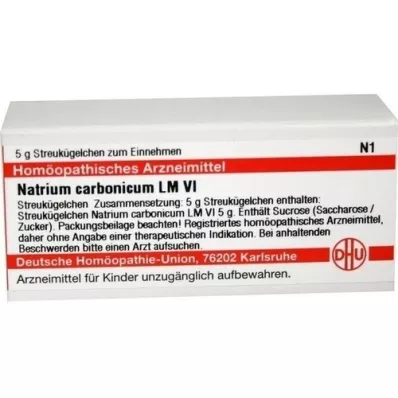NATRIUM CARBONICUM LM VI Globül, 5 g