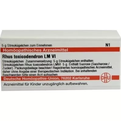 RHUS TOXICODENDRON LM VI Globül, 5 g