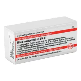 RHUS TOXICODENDRON LM VI Globül, 5 g