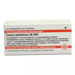 ZINCUM METALLICUM LM XVIII Globül, 5 g